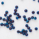 crystal-017 Бусины (синие, 2 х 3 мм) 