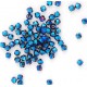 crystal-018 Бусины конусообразные (синие, 3 мм) 