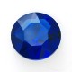 riv-0288 Риволи стеклянные круглые (синий, 27 мм)