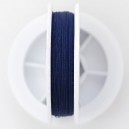 FNT-034 Проволока обмотана нитью (0,2 мм, синяя)