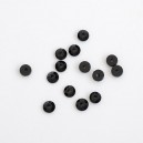 paisteklo- 03 Пайетки хрустальные (черные 4 мм, 10 штук)