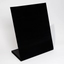 KIT-093 Подставка под сережки, стоячая (черная, бархатная)