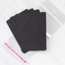 et-020 Етикетки чорні + пакетики (6х9 см) (5 шт)
