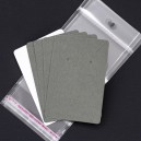 et-020 Етикетки сірі + пакетики (6х9 см) (5 шт)