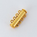 FUR-0056 Застібка (магнітна), золото на 4 вушка