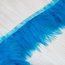 prnl-069 Пір'я на стрічці пухнасті (блакитні) 20 см