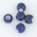 buslis-0100 Намистини керамічні (6 мм) сині