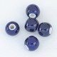buslis-0101 Намистини керамічні (8 мм) сині