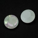 riv-1491 Ріволі скляні круглі (рожеві, 14 мм)