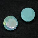 riv-1493 Ріволі скляні круглі (рожеві, 14 мм)