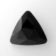 riv-65 Риволи стеклянные треугольник (черный, 23 х 23 мм)