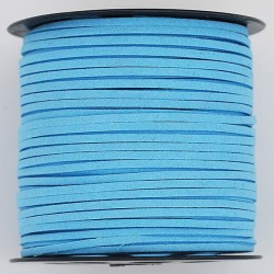 FNT-039 Замшевый шнур (голубой)