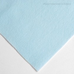 Фетр корейський м'який (1,2мм) блідо-блакитний
