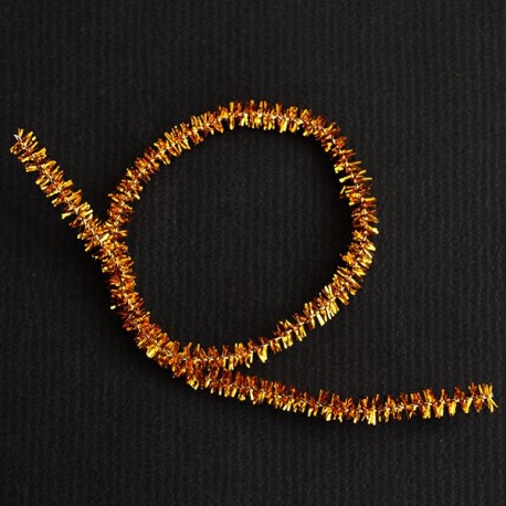 sinel-05 Cинельний дріт, темно золотий з люрексом