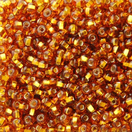 10 - 17050 Бісер чеський прозорий зі срібною