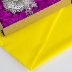 tus05 Тиш'ю (папір для упаковки, декору) (темножовтий)