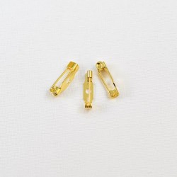 FUR-0060 Булавка для брошки (Японія), золото 1,5 см