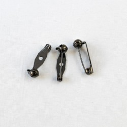 FUR-0059-1020 Булавка для брошки із закруткою, нікель (Японія) 2см