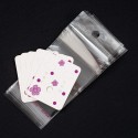 et-020 Етикетки білі в квіточку + пакетики (під сережки) (5 шт)