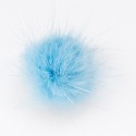 pom-010 Помпони хутряні (близько 2,5-3 см) блакитний