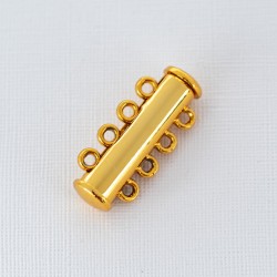 Застібка (магнітна), золото на 4 вушка