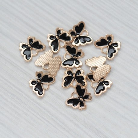 efur-049 Підвіска у вигляді метелика (чорна)