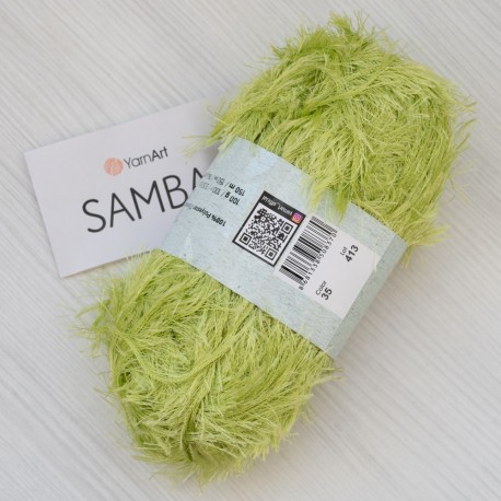 SAMBA (травка) (Пряжа Yarn art) колір А-64