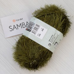 SAMBA (травка) (Пряжа Yarn art) колір А-64