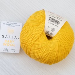 Baby Wool (Пряжа Gazzal) колір 836