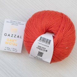 Baby Wool (Пряжа Gazzal) колір 836