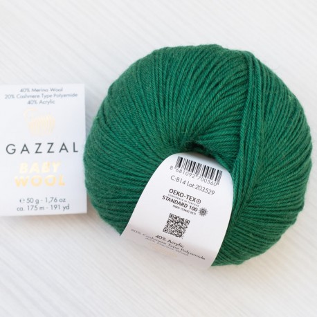 Baby Wool (Пряжа Gazzal) колір 836