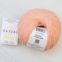 Baby Wool (Пряжа Gazzal) колір 836