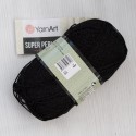 Super Perlee (Пряжа Yarn Art), колір 241 (чорно-сірий)