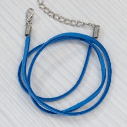 FUR-0095-1086 Основа для кулона, синя, 45 см