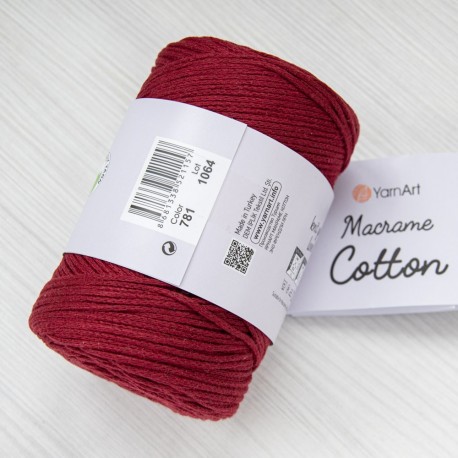 Macrame cotton (Пряжа YarnArt) колір 767