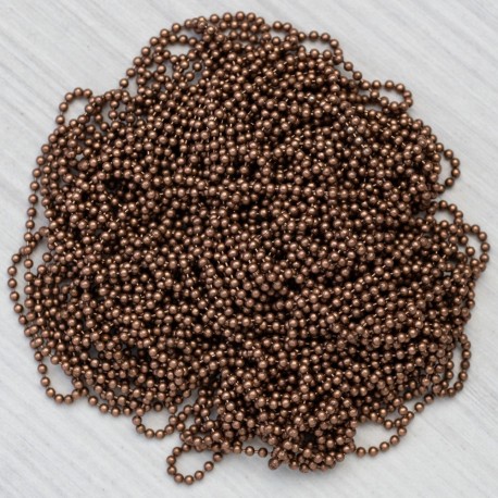 Ланцюжки в кульках (1,2 мм) мідь