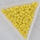 6 - 22m01 Бісер чеський (великий бісер) жовтий