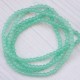 Намистини в низці (гладкі, 6 мм, м'ятні)
