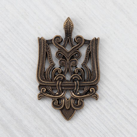 Підвіска Тризуб ажурний (двусторонній)