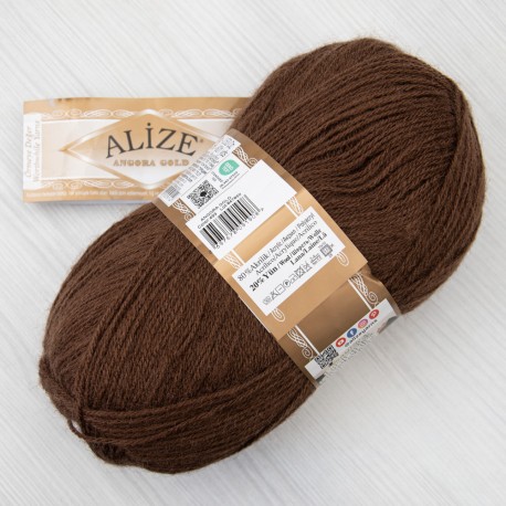 Angora Gold (Пряжа Alize), колір 493