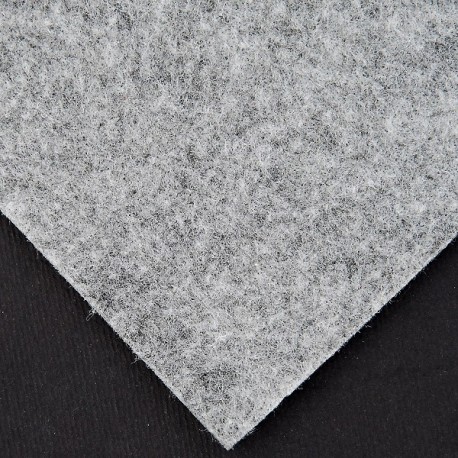 Фетр китайський світло-сірий меланж А4 (2 мм), покращений