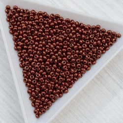 6-93199 Бісер чеський, непрозорий блискучий (великий бісер)