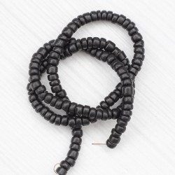 Кокос чорний, ронделі (4-5мм)