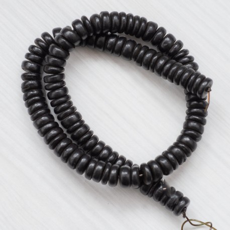 Кокос чорний, ронделі (10мм)