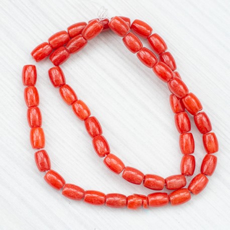 Корал натуральний (прес) 6х8 мм