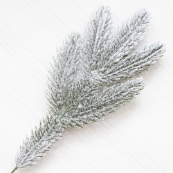 Гілка ялинки (5 лапок) засніжена