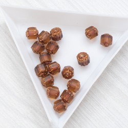 Чеські намистини 92-бронза, 5 г