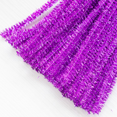sinel-027 Cинельний дріт люрекс (фіолетовий)