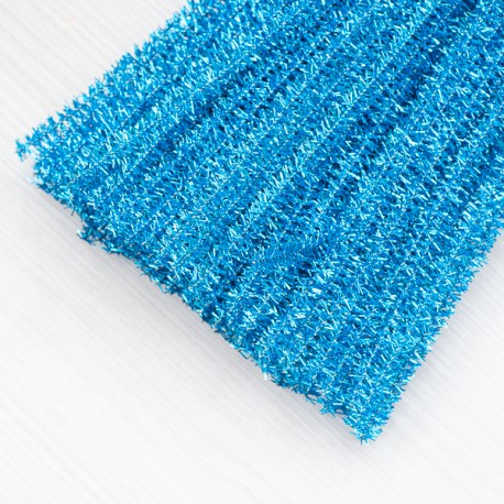 sinel-027 Cинельний дріт люрекс (блакитний)