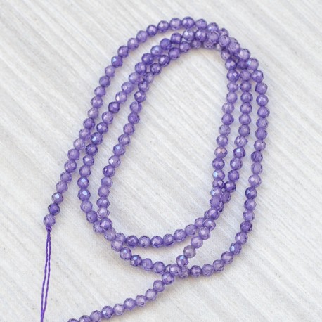 Циркон (2,8 мм) фіолетовий